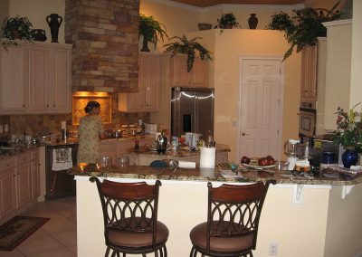 cabinet refacing before7